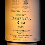Berry Bros. & Rudd 1975 Reserve Demerara Rum (Port Mourant) - Review
