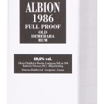 Velier Albion 1986 25 Year Old Rum