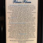 Rhum Rhum Libération Vieux Agricole 2012 - Review