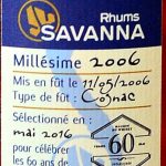 Savanna HERR Millésime 2006 10 Year Old Rum - Review