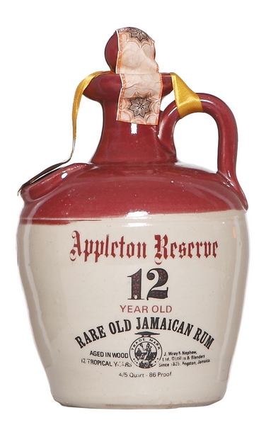 Appleton Reserve 12 Year Old Jamaican Rum (Ceramic Jug)(1960s