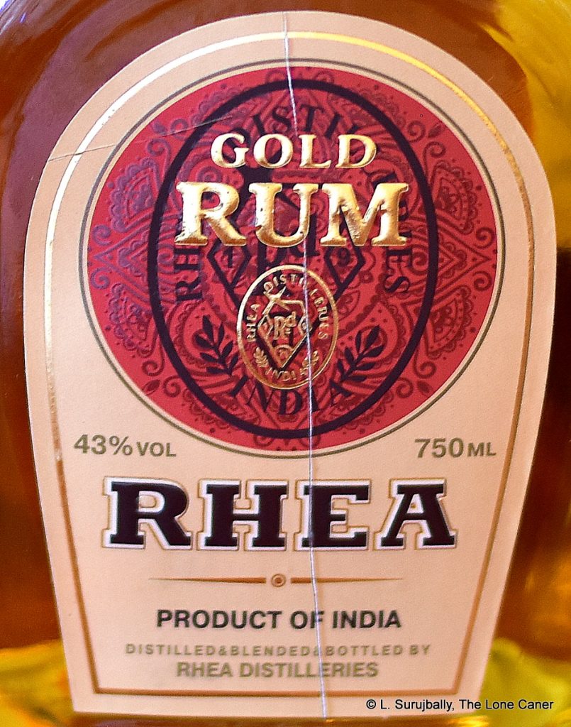 Rhea Distillers Gold Rum Review The Lone Caner