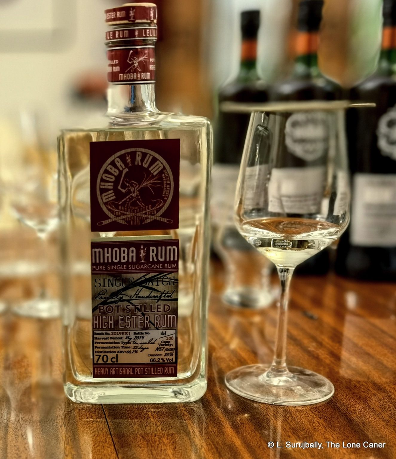 Mhoba Pot Stilled High Ester Rum (2019) Review The Lone Caner