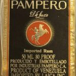 Ron Añejo Pampero Deluxe Venezuelan Rum (1980s)