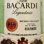 Bacardi Legendario "Carta Blanca" White Rum (Mexico)(1970s)