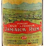 Edward Young & Co. Blue Mountain Old Liqueur Jamaican Rum (1940s/1950s)