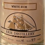 Erie Distillery White Rum (USA) - Review